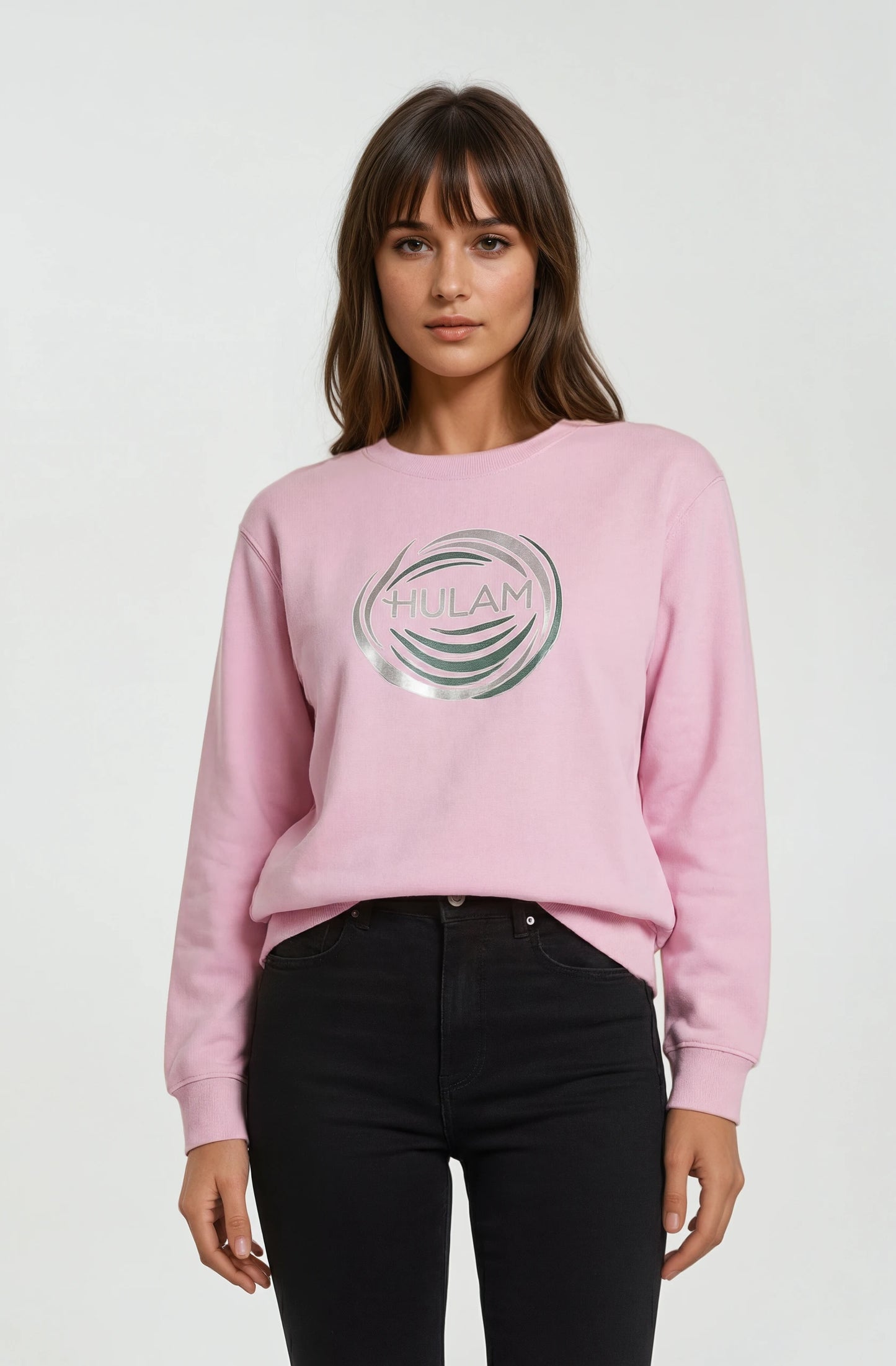 HULAM Unisex French Terry sweatshirt Pink