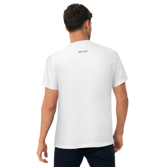 Adult quality HULAM White t-shirt