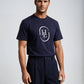 HULAM Signature Logo T-Shirt / Navy
