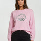 HULAM Unisex French Terry sweatshirt  Pink