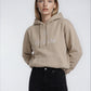 HULAM Unisex French Terry pullover Hoodie  Sand beige