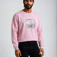 HULAM Unisex French Terry sweatshirt  Pink