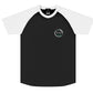 Raglan sleeves T-shirt Black & White