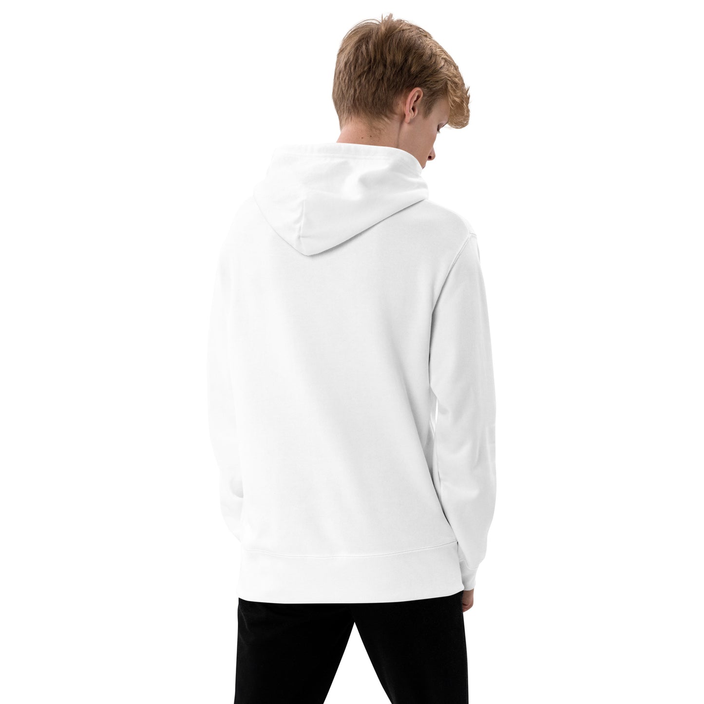 Unisex french terry pullover hoodie